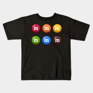 Colorful Chocolate Candy Kids T-Shirt